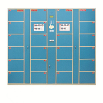 Supermarket Electric Digital Coin Locker with 24 Doors